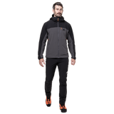 Mountain Equipment Frontier Men's Jacket Outdoor Action Anvil Grey/Black- Front Fit