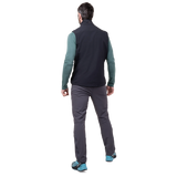 Mountain Equipment Frontier Men's Vest Outdoor Action Black- Back Fit