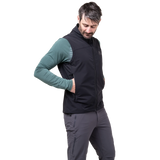 Mountain Equipment Frontier Men's Vest Outdoor Action Black- Zipped hand pocket