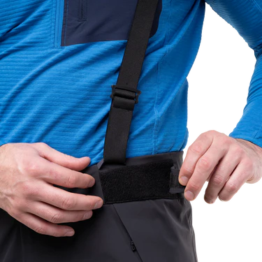 Mountain Equipment G2 Mountain Men's Pant Outdoor Action Black- Integrated low-profile belt