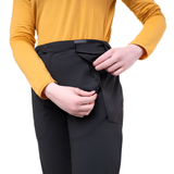 Mountain Equipment G2 Mountain Women's Pant Outdoor Action Black- Zipped Hand Pocket