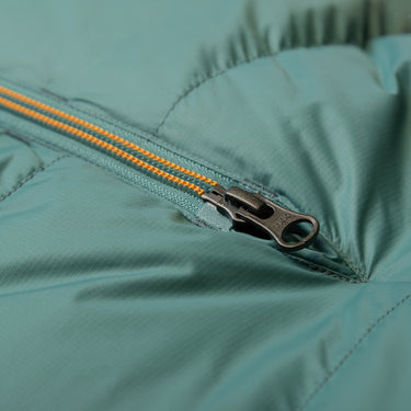 Mountain Equipment Glacier 1000 Women's Sleeping Bag (-21°C/-6°F) Outdoor Action Sage- YKK Zip