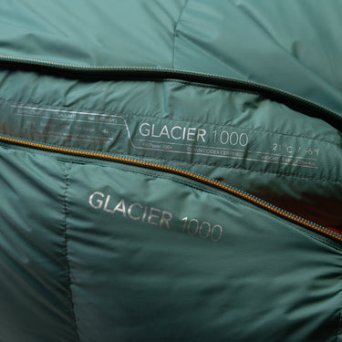 Mountain Equipment Glacier 1000 Women's Sleeping Bag (-21°C/-6°F) Outdoor Action Sage - Zip