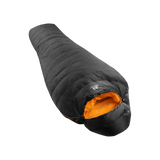 Mountain Equipment Glacier 300 Sleeping Bag (-1°C/30°F) Outdoor Action Obsidian- Slanted Full Length