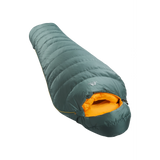 Mountain Equipment Glacier 450 Women's Sleeping Bag (-8°C/18°F) Sage- Slanted Full Length