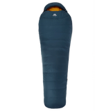 Mountain Equipment Helium 250 Sleeping Bag (1°C/34°F) Outdoor Action Majolica Blue- Full Length
