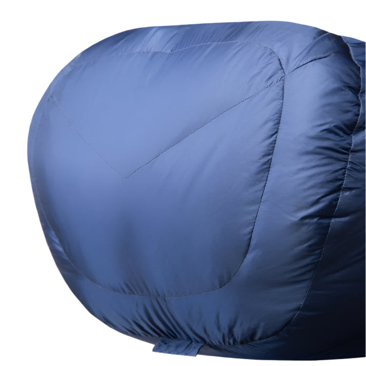 Mountain Equipment Helium 250 Women's Sleeping Bag Outdoor Action Medieval Blue- Foot box