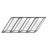 Mountain Equipment Helium GT 400 Sleeping Bag Outdoor Action Anvil Grey- Slanted box-wall baffles