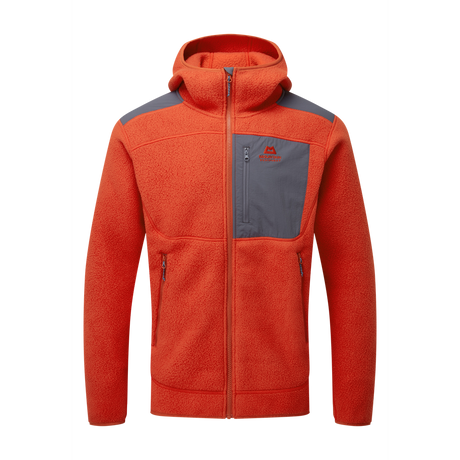 Mountain Equipment Highpile Hooded Men's Jacket Outdoor Action RedRock/Ombre- Front