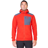 Mountain Equipment Highpile Hooded Men's Jacket Outdoor Action RedRock/Ombre- Front Fit