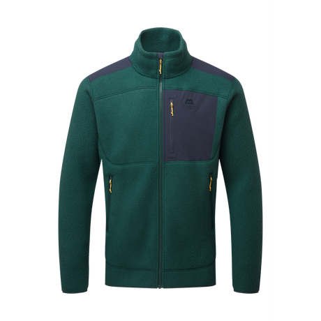 Mountain Equipment Highpile Men's Jacket Outdoor Action Anvil Pine/Cosmos- Front