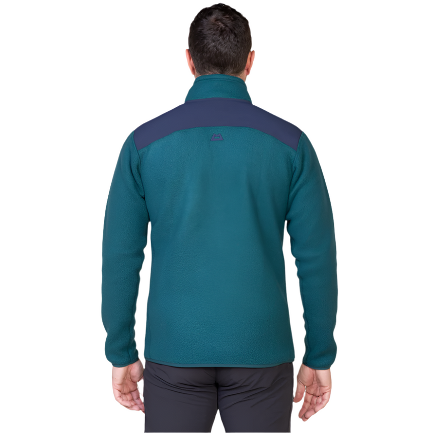 Mountain Equipment Highpile Men's Jacket Outdoor Action Pine/Cosmos- Back Fit on Model