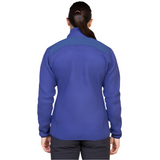 Mountain Equipment Highpile Women's Jacket Outdoor Action Amethyst/Medieval Blue-Back 