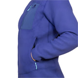 Mountain Equipment Highpile Women's Jacket Outdoor Action Amethyst/Medieval Blue- Hand Pocket