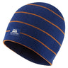 Mountain Equipment Humbolt Beanie Outdoor Action Admiral Blue/Rust- side view