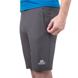 Mountain Equipment Ibex Mountain Men’s Short Outdoor Action Anvil Grey - Hand pocket