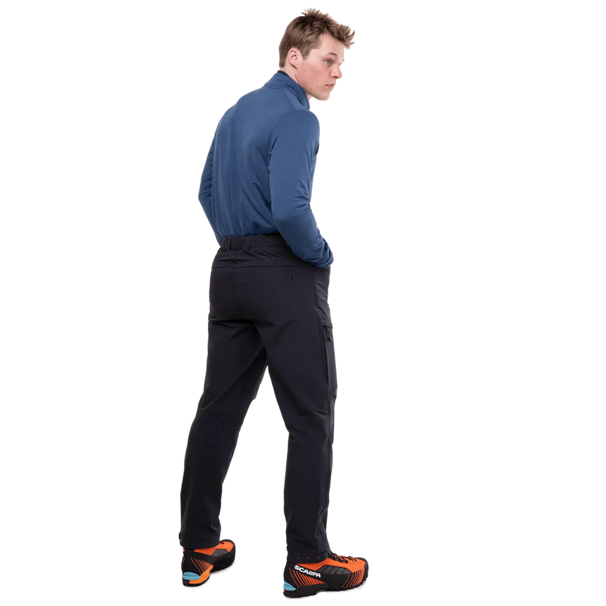 Mountain Equipment Ibex Pro Men's Pant Outdoor Action Black- Full Back Fit