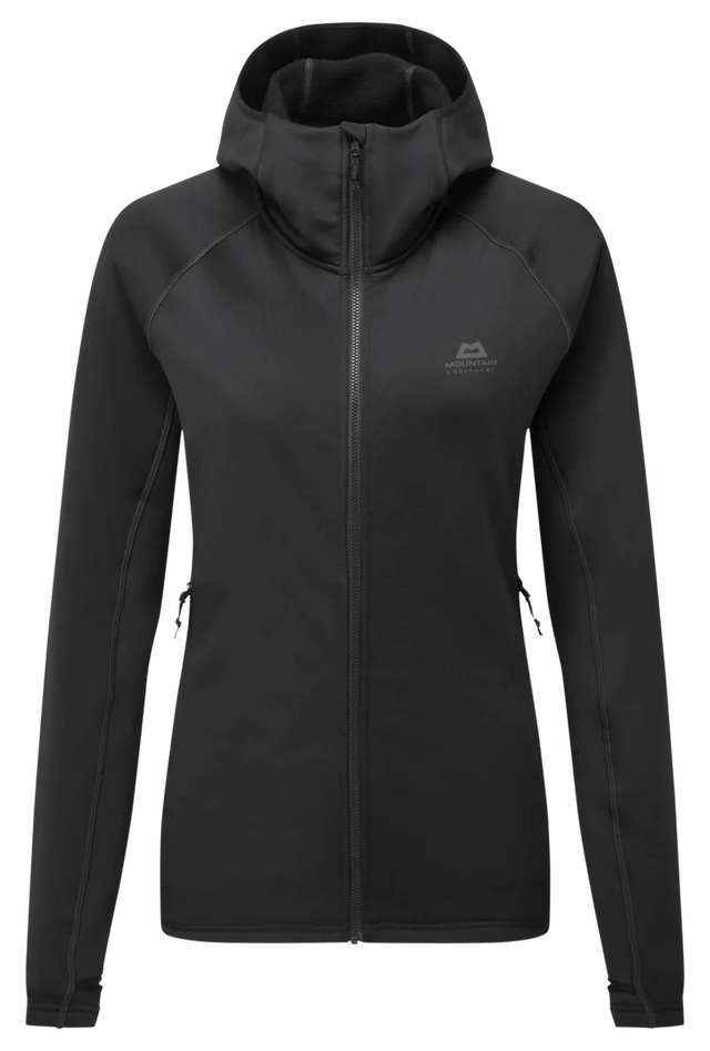 Mountain Equipment Jorasses Hooded Women's Jacket Outdoor Action Black- Front