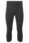 Mountain Equipment Jorasses Lite Men's 3/4 Tight Outdoor Action Black- Front