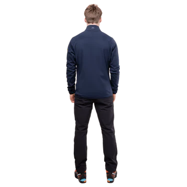 Mountain Equipment Jorasses Lite Men's Jacket Outdoor Action Cosmos- Back Fit on Model