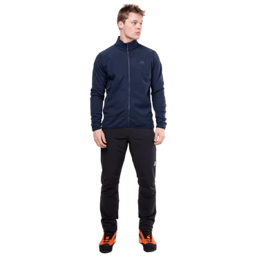 Mountain Equipment Jorasses Lite Men's Jacket Outdoor Action Cosmos- Front Fit on Model