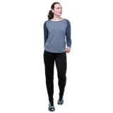 Mountain Equipment Jorasses Women's Pant Outdoor Action Black - Front Fit on Model