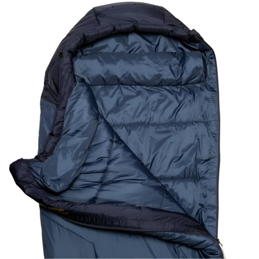 Mountain Equipment Klimatic I Sleeping Bag (4°C/39°F) Outdoor Action Dusk- Zip Baffle