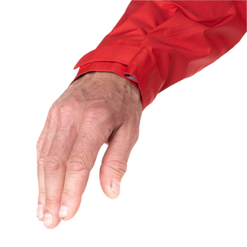 Mountain Equipment Lhotse GORE-TEX Men's Jacket Outdoor Action Imperial Red/Crimson- Cuff