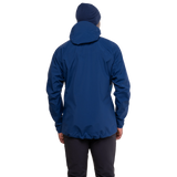 Mountain Equipment Lhotse Men's Jacket Outdoor Action Admiral Blue- Back Fit