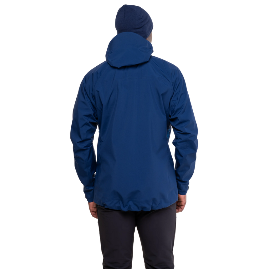Mountain Equipment Lhotse Men's Jacket Outdoor Action Admiral Blue- Back Fit