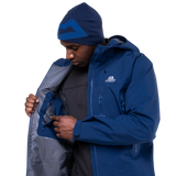 Mountain Equipment Lhotse Men's Jacket Outdoor Action Admiral Blue- Inner Zipped Security Pocket