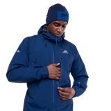 Mountain Equipment Lhotse Men's Jacket Outdoor Action Admiral Blue- Outer Chest Pocket