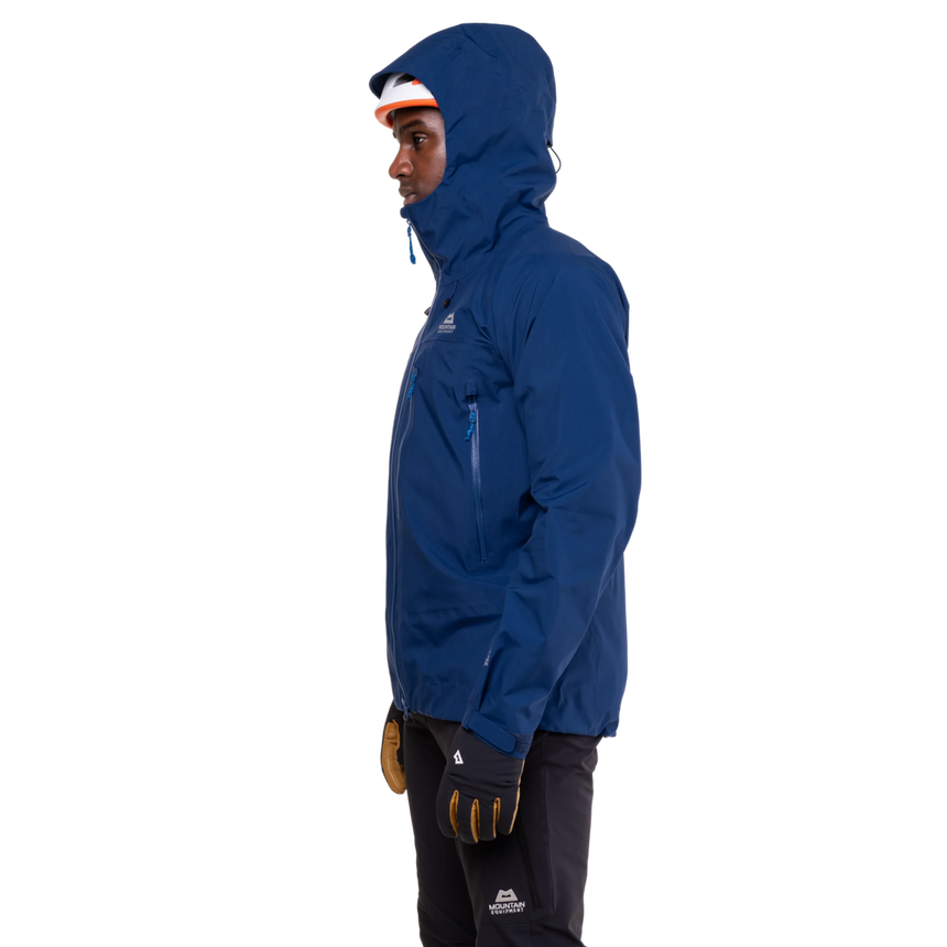 Mountain Equipment Lhotse Men's Jacket Outdoor Action Admiral Blue- Side Fit