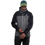 Mountain Equipment Lhotse Men's Jacket Outdoor Action Anvil Grey/Black- Cuff Pull Tabs
