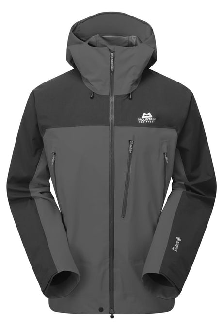 Mountain Equipment Lhotse Men's Jacket Outdoor Action Anvil Grey/Black- Front