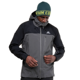 Mountain Equipment Lhotse Men's Jacket Outdoor Action Anvil Grey/Black- Outer Chest Pocket