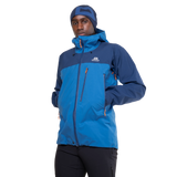 Mountain Equipment Lhotse Men's Jacket Outdoor Action Atlantic/Admiral- 2 Outer Hand Pockets