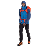 Mountain Equipment Lhotse Men's Jacket Outdoor Action Atlantic/Admiral- Front Fit on Model