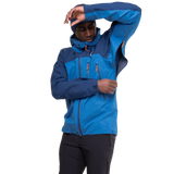 Mountain Equipment Lhotse Men's Jacket Outdoor Action Atlantic/Admiral- Underarm pit zips