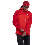 Mountain Equipment Lhotse Men's Jacket Outdoor Action  Chili/Crimson- Cuff Pull Tabs