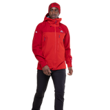 Mountain Equipment Lhotse Men's Jacket Outdoor Action Chili/Crimson- Front Fit