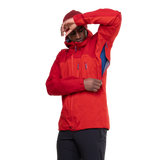 Mountain Equipment Lhotse Men's Jacket Outdoor Action  Chili/Crimson- Underarm pit zips