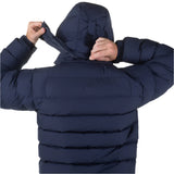 Mountain Equipment Lightline Eco Men's Jacket Outdoor Action Cosmos- Detachable Hood