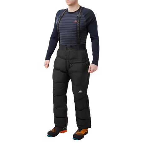 Mountain Equipment Lightline Men's Pant Outdoor Action Black- Front Fit on Model
