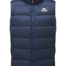 Mountain Equipment Lightline Men's Vest Outdoor Action Navy- Front