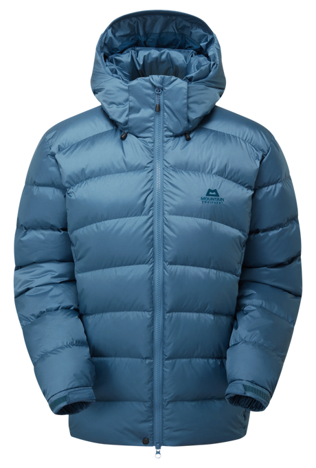 Mountain Equipment Lightline Women's Jacket Outdoor Action Stellar Blue- Front