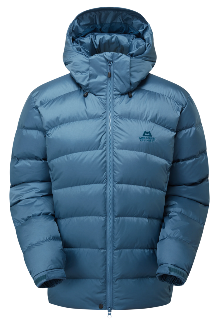 Mountain Equipment Lightline Women's Jacket Outdoor Action Stellar Blue- Front