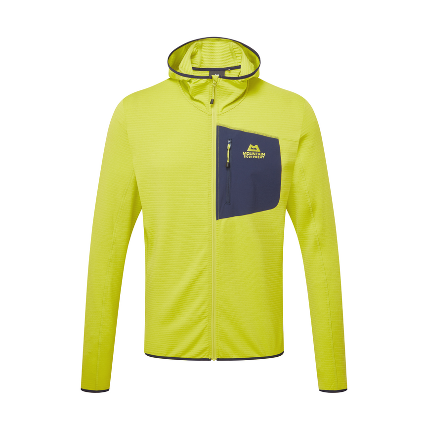 Mountain Equipment Lumiko Hooded Men's Jacket Outdoor Action Vine/Cosmos- Front