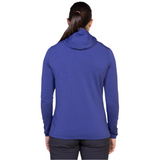 Mountain Equipment Lumiko Hooded Women's Jacket Outdoor Action Amethyst/Medieval- Back Fit