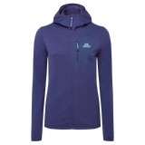 Mountain Equipment Lumiko Hooded Women's Jacket Outdoor Action Amethyst/Medieval- Front